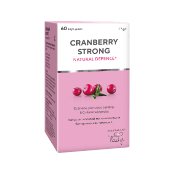 CRANBERRY STRONG kapsulas, 60 gab.