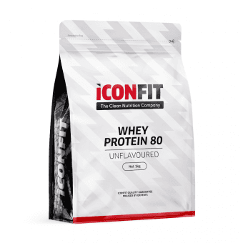 ICONFIT proteīns bez garšas WHEY PROTEIN 80, 1 kg