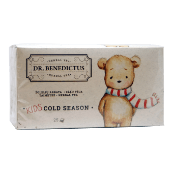 DR.BENEDICTUS COLD SEASON bērnu tēja, 25 paciņas