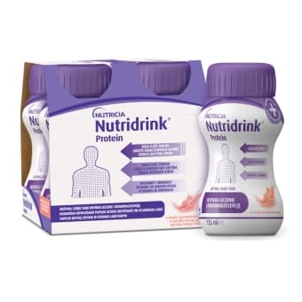 NUTRICIA NUTRIDRINK PROTEIN со вкусом персика и манго, 4 шт., 125 мл