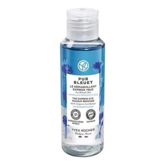 YVES ROCHER divfāžu acu kosmētikas noņēmējs PUR BLEUET, 100 ml