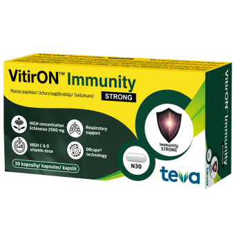 VITIRON Immunity STRONG kapsulas, 30 gab.