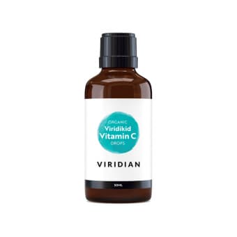 VIRIDIAN Organic Viridikid Vitamin C Drops, 50 ml
