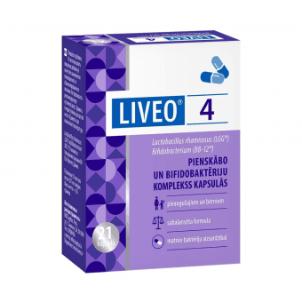 LIVEO 4, 21 kapsulas