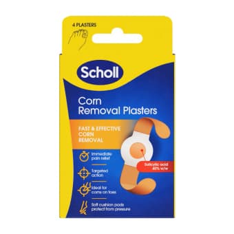 SCHOLL ūdens necaurlaidīgi plāksteri varžacu likvidēšanai, 4 gab.