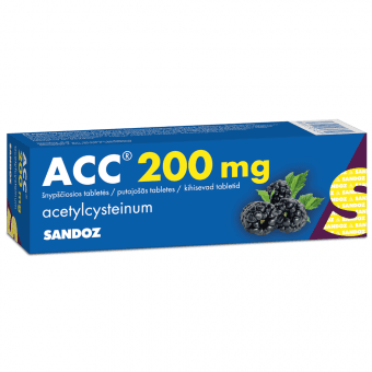 ACC 200 mg putojošās tabletes, N20