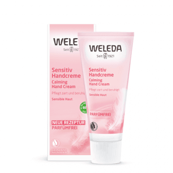 WELEDA nomierinošs roku krēms jutīgai ādai SENSITIV, 50 ml