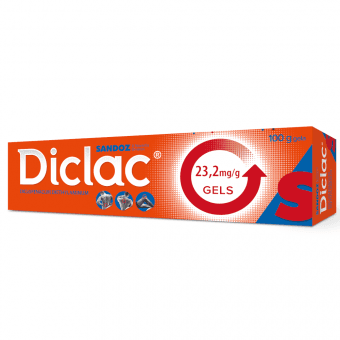 DICLAC 23,2 mg/g gels, 100 g