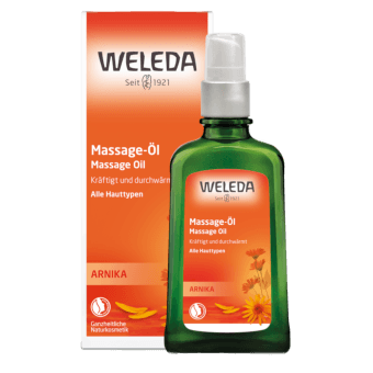WELEDA sildoša eļļa ķermeņa masāžai ARNICA, 100 ml