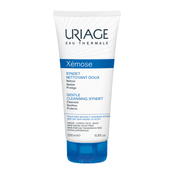 URIAGE очищающее средство для сухой кожи, склонной к атопии XEMOSE, 200 мл