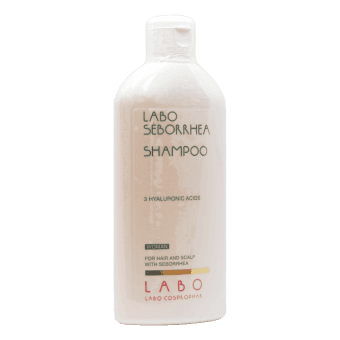 LABO speciāls šampūns seborejas bojātiem matiem un galvas ādai SEBORRHEA, sievietēm, 200 ml