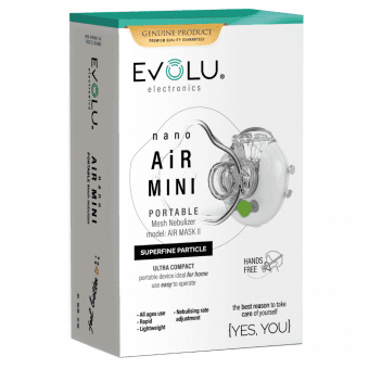 EVOLU nebulaizers NANO AIR MINI, 1 gab.