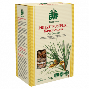 ŠVF tēja PRIEŽU PUMPURI, 50 g