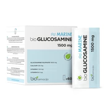 GLUCOSAMINE MARINE 1500 mg pulveris, 60 paciņas