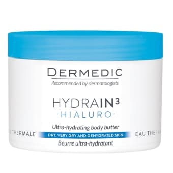 DERMEDIC Intensīvi mitrinošs sviests ķermenim HYDRAIN, 225 ml