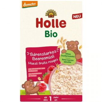 HOLLE pilngraudu musli ar ogām BIO, 200 g