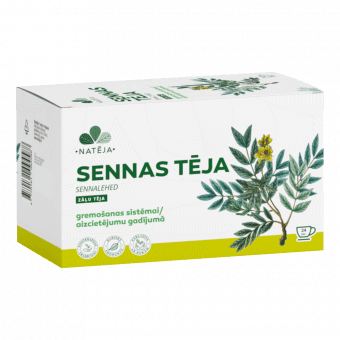 NATĒJA sennas lapu tēja, 24 paciņas