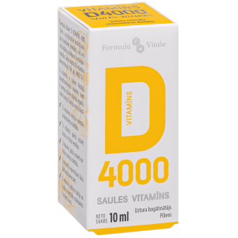 FORMULA VITALE vitamīns D 4000, 10 ml