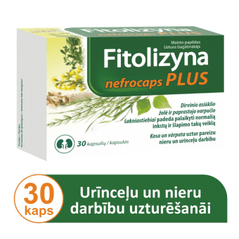 FITOLIZYNA NEFROCAPS PLUS kapsulas, 30 gab.