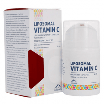 NORDAID LIPOSOMAL VITAMIN C sprejs, 50 ml