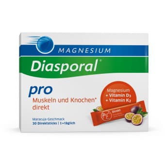 MAGNESIUM DIASPORAL pro  muskuļiem un kauliem direkt, 30 paciņas