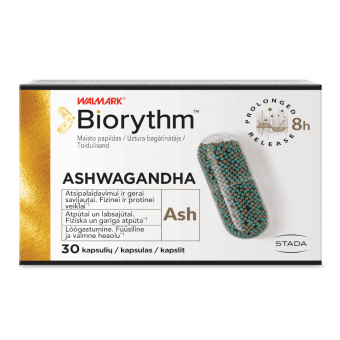 BIORYTHM ASHWAGANDHA, 30 kapsulas