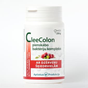 CleeColon pienskābo baktēriju komplekss, pulveris, 250 g