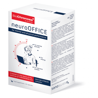 BIOCHRONOSS NeuroOFFICE kapsulas, 60 gab.