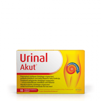 URINAL® AKUT, 10 tabletes