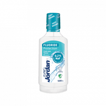 JORDAN mutes skalojamais līdzeklis FLUORIDE PROTECTION, 500 ml