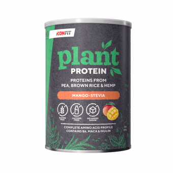 ICONFIT Augu Proteīns mango-stēvijas garšu, 480 g