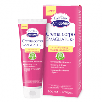 AMIDOMIO losjons ādas elastībai un striju veidošanās novēršanai, 200 ml