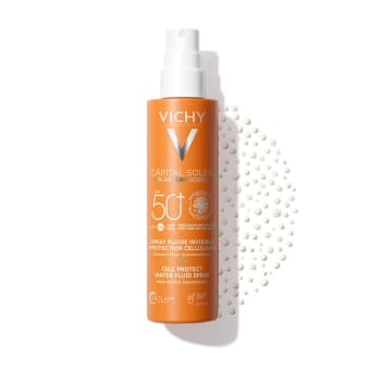 VICHY saules izsmidzināms aizsargfluīds CAPITAL SOLEIL CELL PROTECT SPF 50+, 200 ml