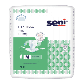 SENI поясные подгузники OPTIMA TRIO, L izmērs, 10 шт.