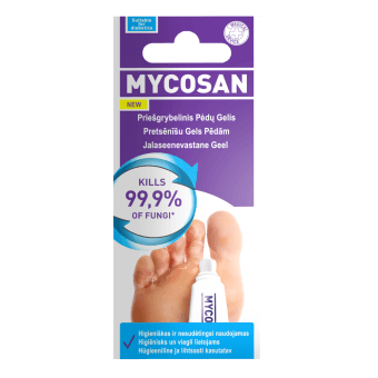 MYCOSAN pretsēnīšu gels pēdām, 15 ml