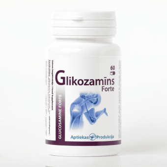 GLIKOZAMĪNS Forte, kapsulas, 60 gab.