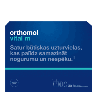 ORTHOMOL VITAL M pulveris+tablete+kapsula, 30 gab.