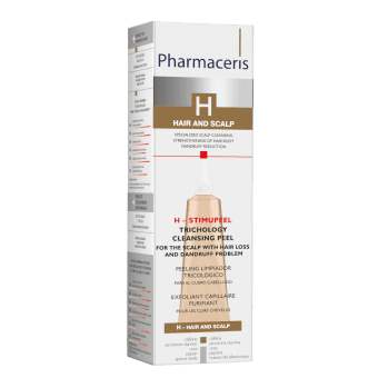 PHARMACERIS H attīrošs pīlings galvas ādai STIMUPEEL, 125 ml