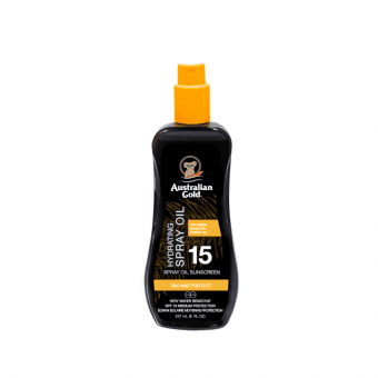 AUSTRALIAN GOLD izsmidzin.eļļa burkānu ek. SPF 15, 237 ml
