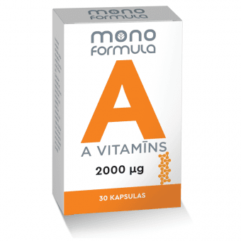 MONO FORMULA A Vitamīns, 30 kapsulas