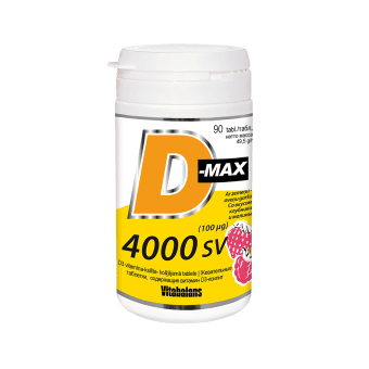 D-Max 4000 SV, 90 tabletes