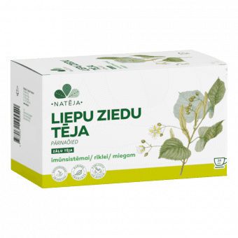 NATĒJA liepu ziedu tēja, 24 paciņas