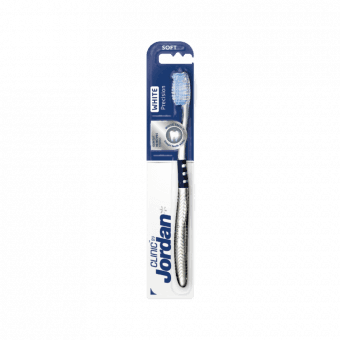 JORDAN zobu birste, mīksta CLINIC PRECISION WHITE, 1 gab.