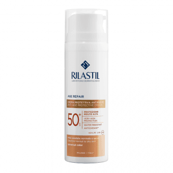 RILASTIL saules aizsargkrēms 365 AGE REPAIR COLORED SPF50+, 50 ml