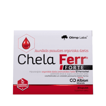 OLIMP LABS CHELA-FERR FORTE kapsulas, 30 gab.