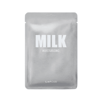 LAPCOS lokšņu sejas maska – Piens DAILY, 1 gab.