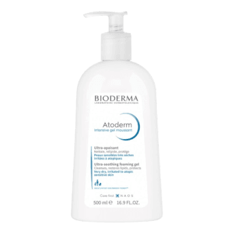 BIODERMA putojošs gels atopiskai, jutīgai ādai ATODERM INTENSIVE GEL MOUSSANT, 500 ml