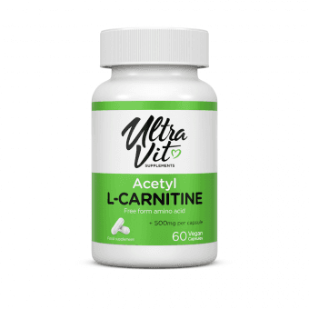ULTRAVIT Acetyl-L-CARNITINE, 60 kapsulas