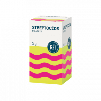 STREPTOCĪDS RFF pulveris, 5 g