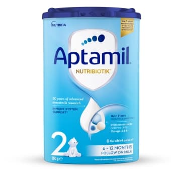 APTAMIL 2 mākslīgais piena maisījums zīdaiņiem no 6 mēn., 800 g
